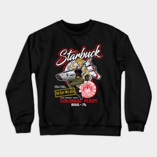 Starbuck Colonial Fleet Pilot Crewneck Sweatshirt